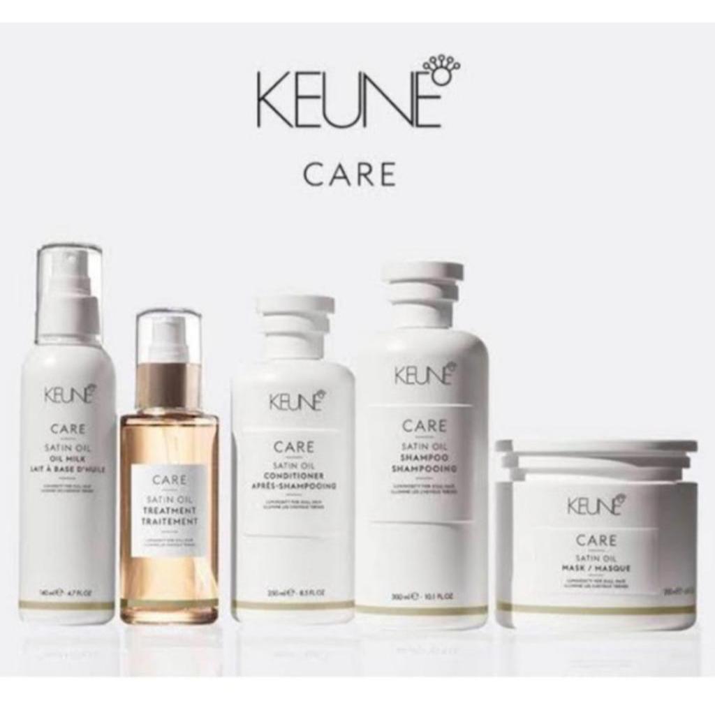 KEUNE CARE SATIN OIL SHAMPOO/CONDI/MASK