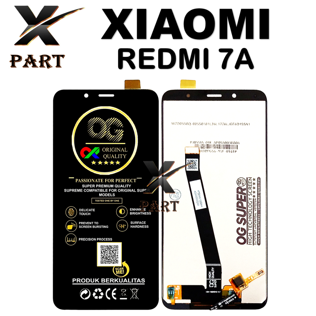 LCD TOUCHSCREEN XIAOMI REDMI 7A ORIGINAL 100% FULLSET