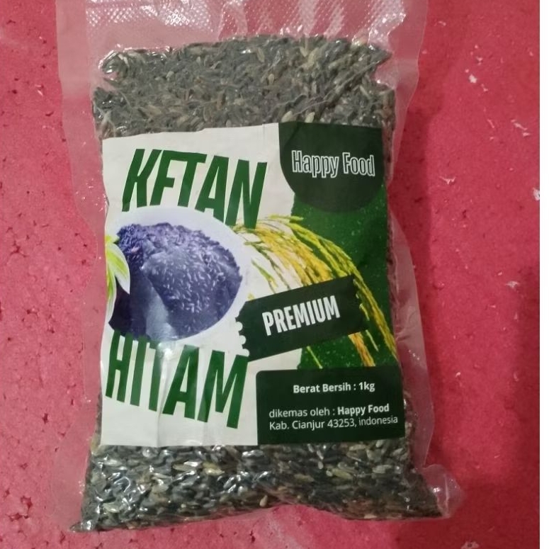 

Beras ketan hitam premium 1kg