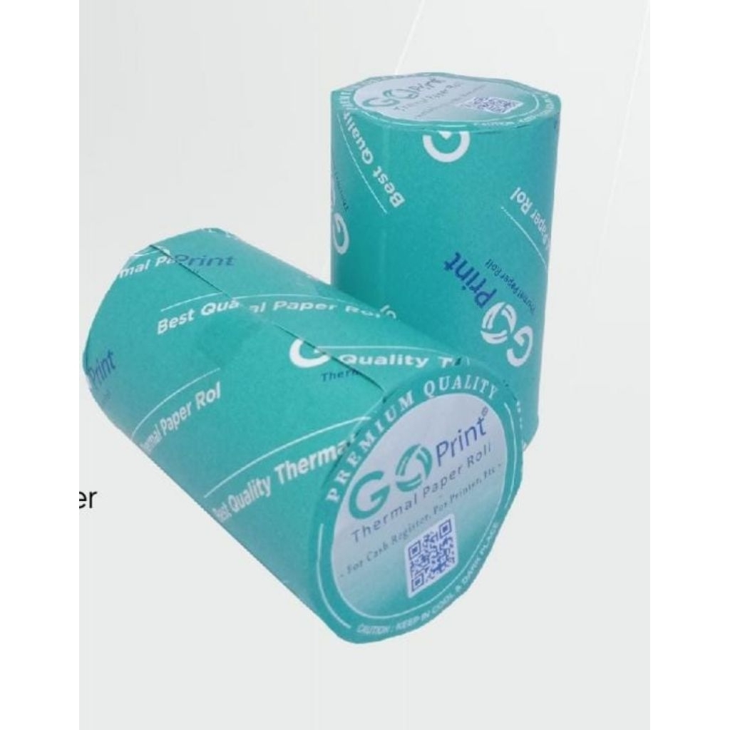 

80 x 48 MM GO PRINT THERMAL / REGISTER ROLL (KERTAS THERMAL) - isi 100 Rolls