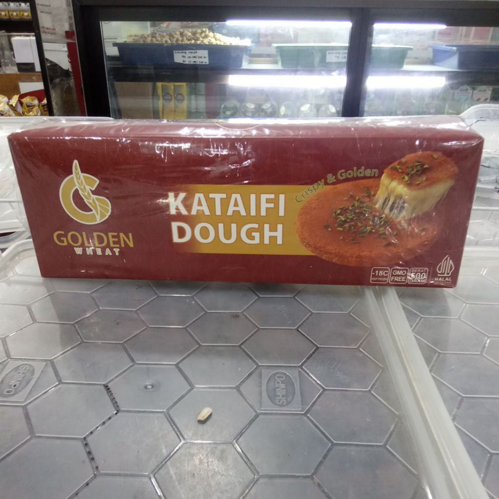

KATAIFI DOUGH GOLDEN CRISPY&GOLDEN BERAT BERSIH 500GR
