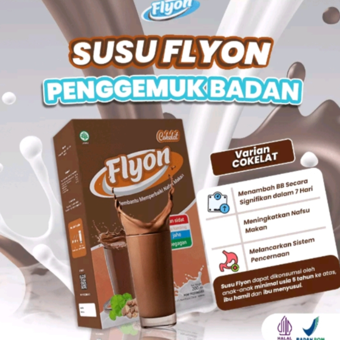 

Ready Susu Penggemuk Flyon Untuk Menambah Berat Badan Menambah Nafsu Makan
