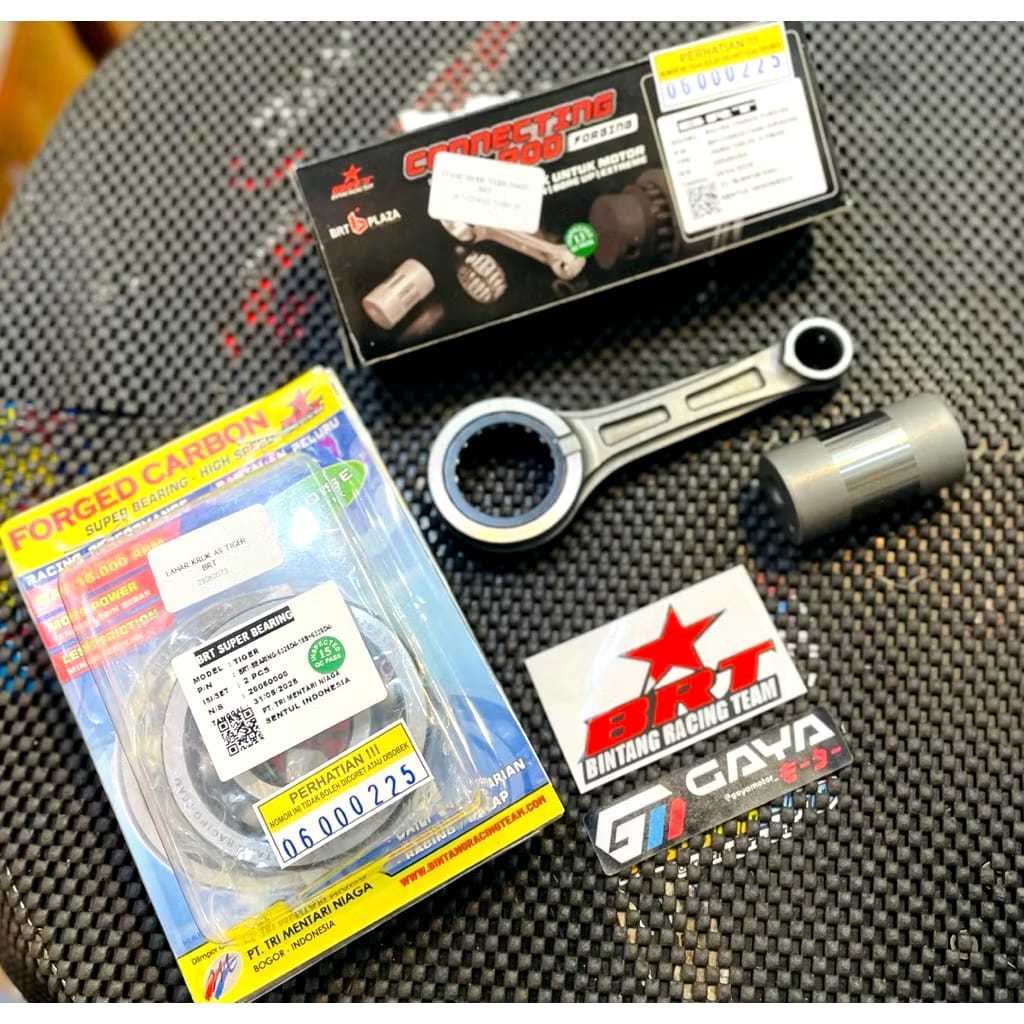 STANG SEHER CONNECTING ROD CONROD BRT ( Beat karbu / Scoopy Karbu /SONIC 150/ VARIO 160/ PCX 160/ADV