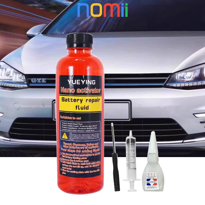 Perbaikan Baterai 500ml/Berikan Alat Air Aki Cairan Aki Kering Cairan Aki Motor Tidak Perlu/Cairan P