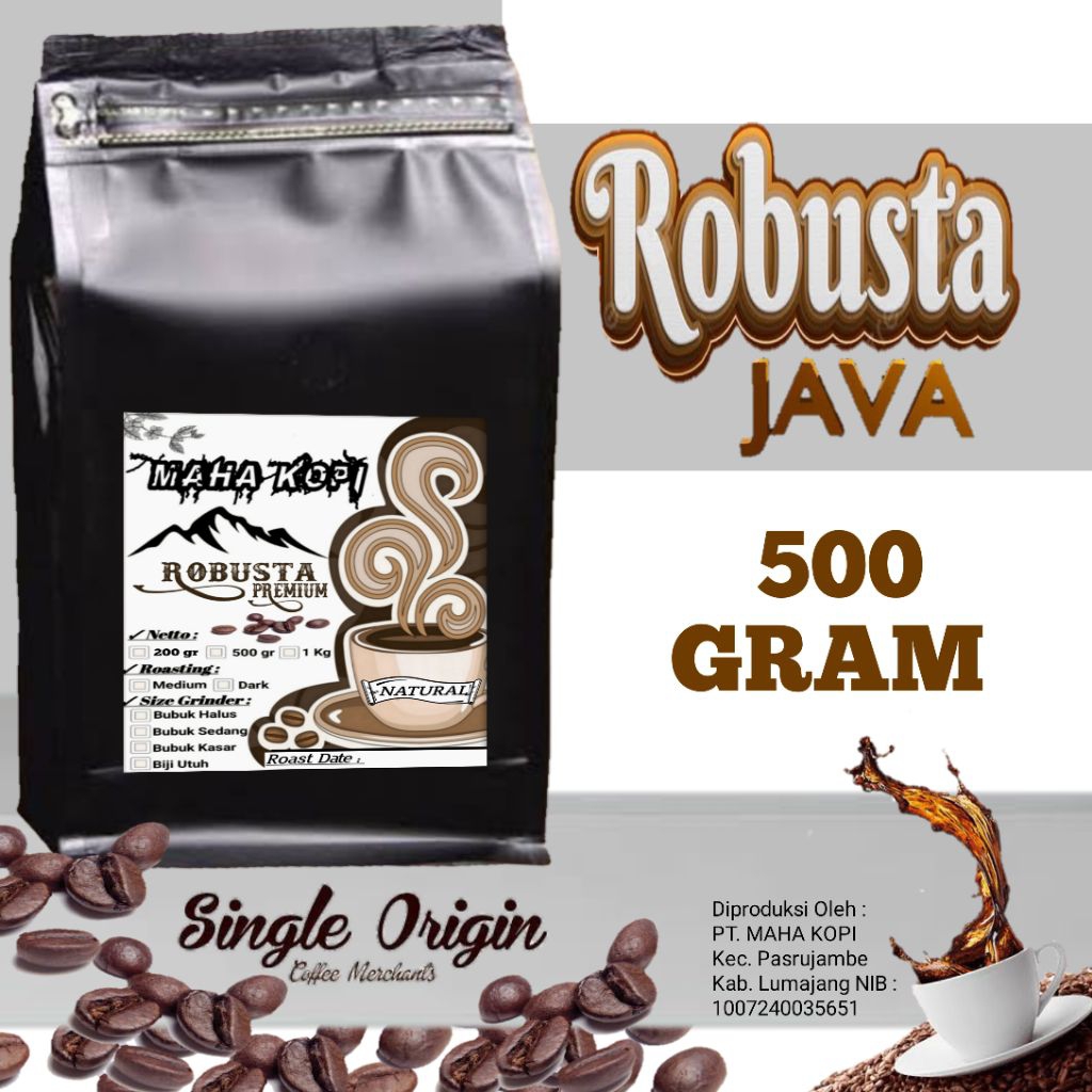 

Bubuk Kopi Robusta 500 Gr Asli Tanpa Campuran