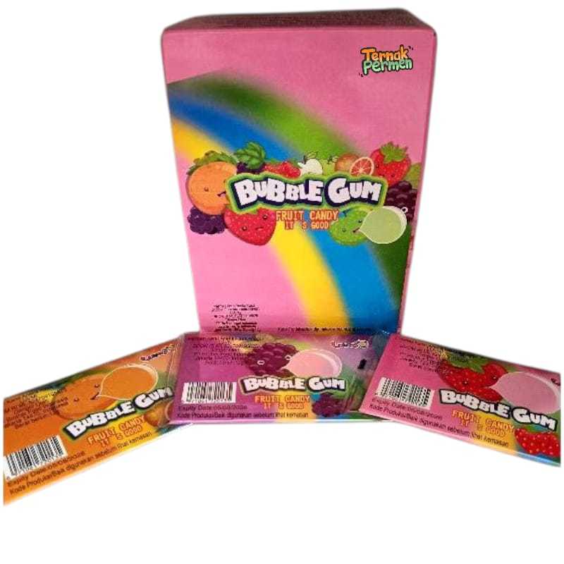 

BUBBLEGUM AMPLOP MIX FRUIT LUVMI ISI 30 PCS
