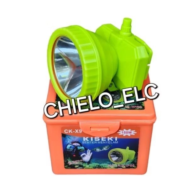 SENTER KEPALA SELAM KISEKI X9 150W , SENTER MENYELAM KISEKI X9 150 WATT ORIGINAL