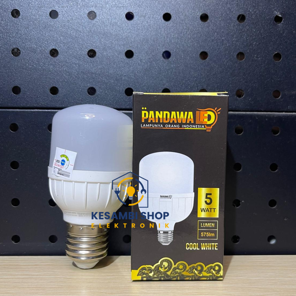 Jalanterangshop17 Pandawa Lampu Led Jumbo Cahaya Putih E27 Pandawa Led Kapsul