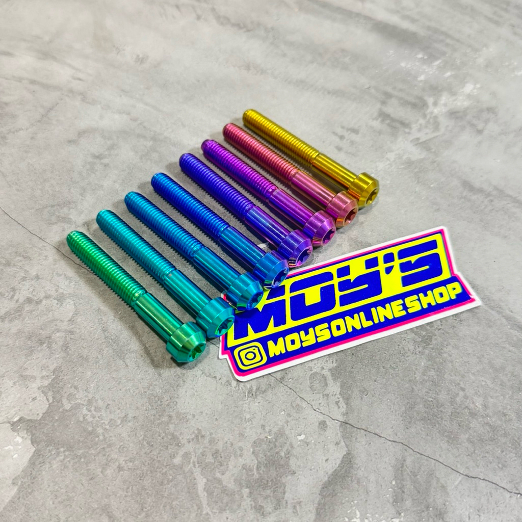 Baut Titanium M 8 x 60 Mm Drat 12 x 6 Cm Small Head