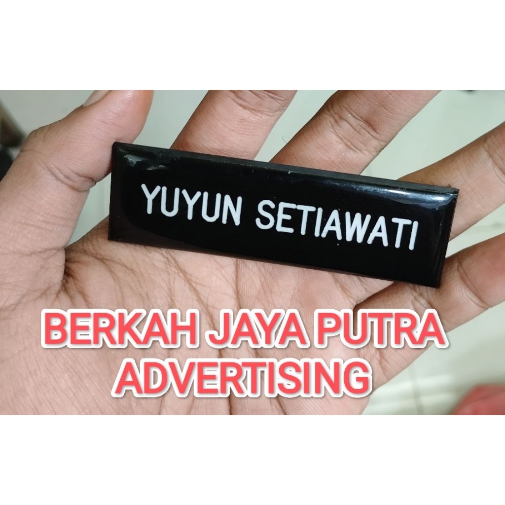 

Papan Nama Gravir Dof Ukuran TNI Di Lapis Resin Exslusif