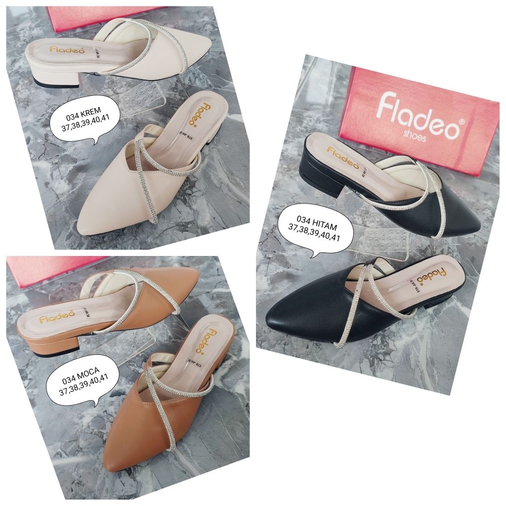 SANDAL BUSTONG WANITA FLADEO