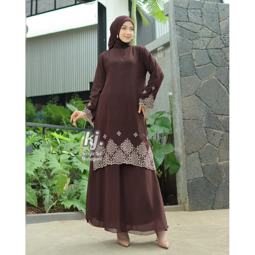 LABAY HIJAB/SEROJA SET/GAMIS MELAYU/GAMIS BOORDIR/GAMIS FASHION/COD