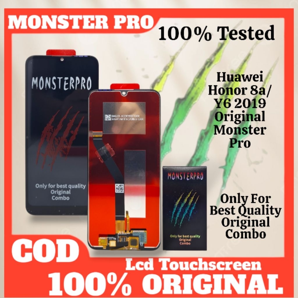 LCD TOUCHSCREEN HONOR 8A/Y6 2019/Y6 PRO 2019/Y6 PRIME 2019 ORIGINAL