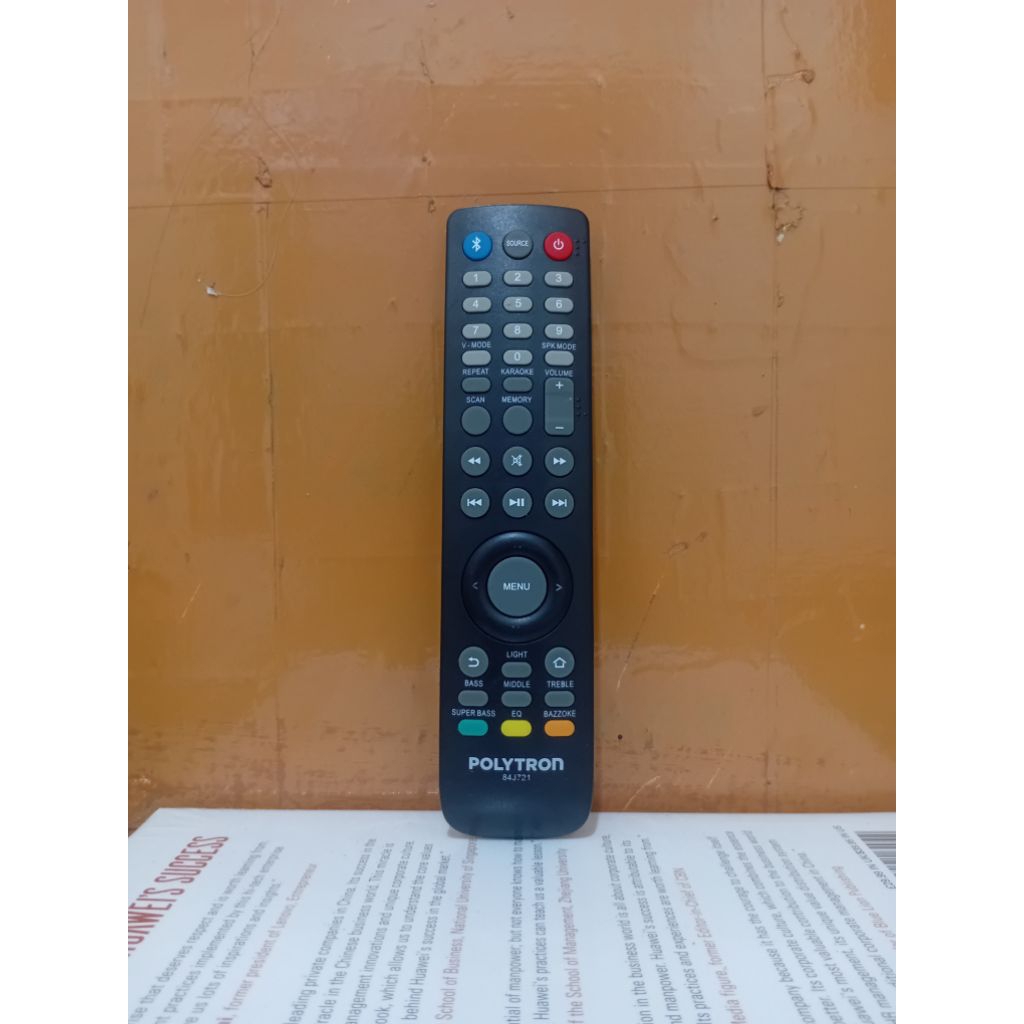 REMOTE TV BLUETOOTH POLYTRON SERI 84J721 ORIGINAL