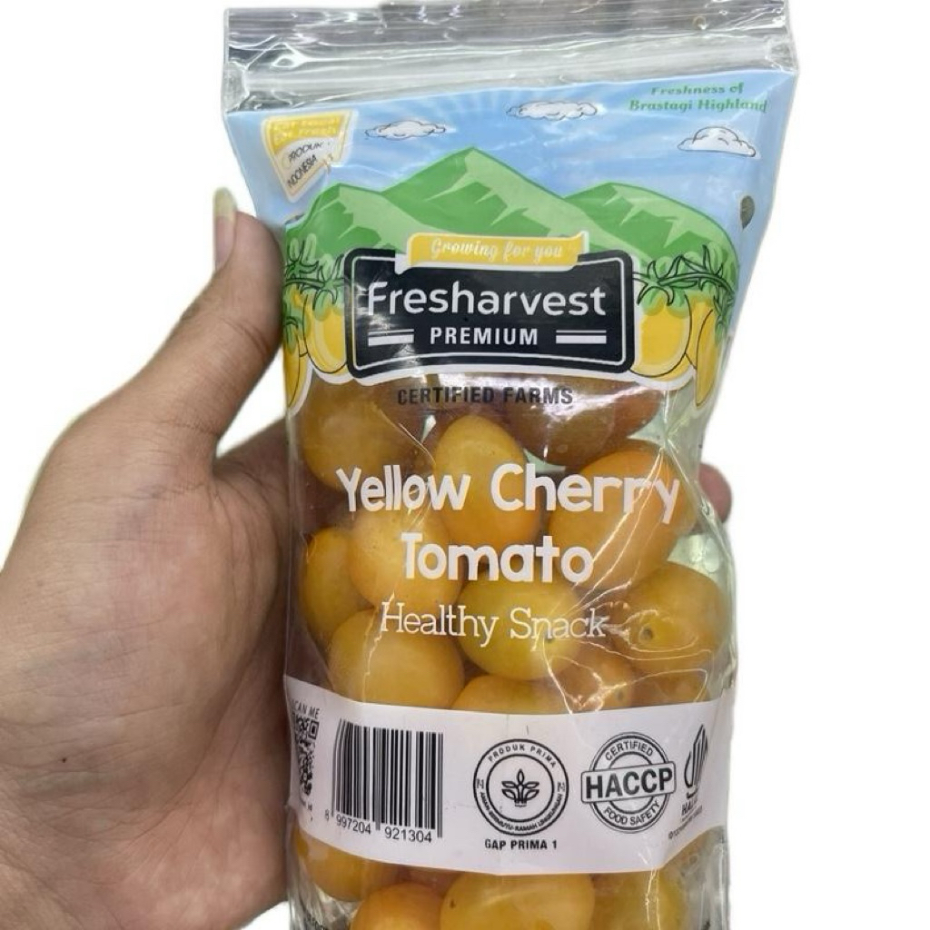 

Tomat Ceri Kuning | Tomato Cherry Yellow Fresharvest 250gram