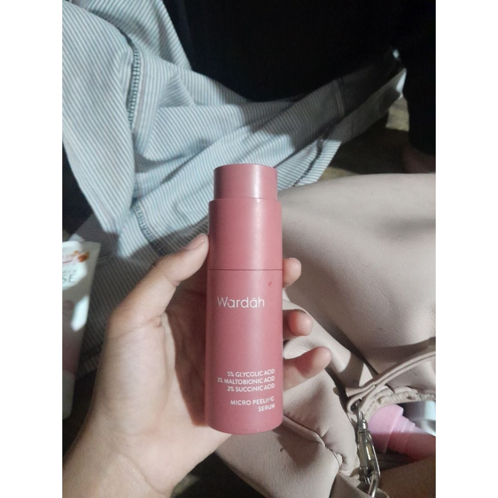 peeling serum wardah