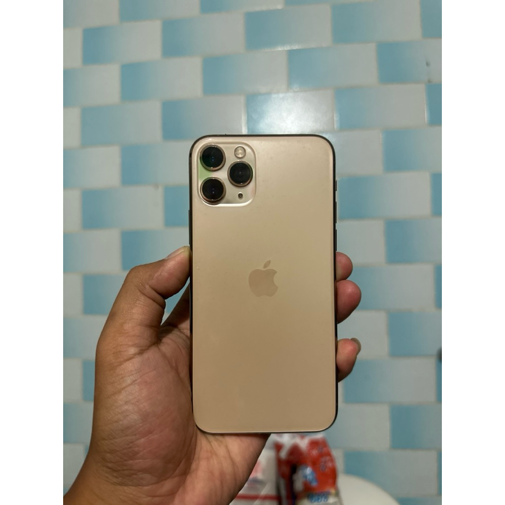 iPhone 11 Pro 512gb gold imei aman seumur hidup