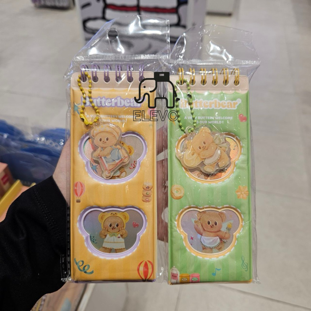 

MINISO x Butterbear ‼️ Stress Relief Book / Memopad / Notebook Butter Bear Collection (6x15cm)