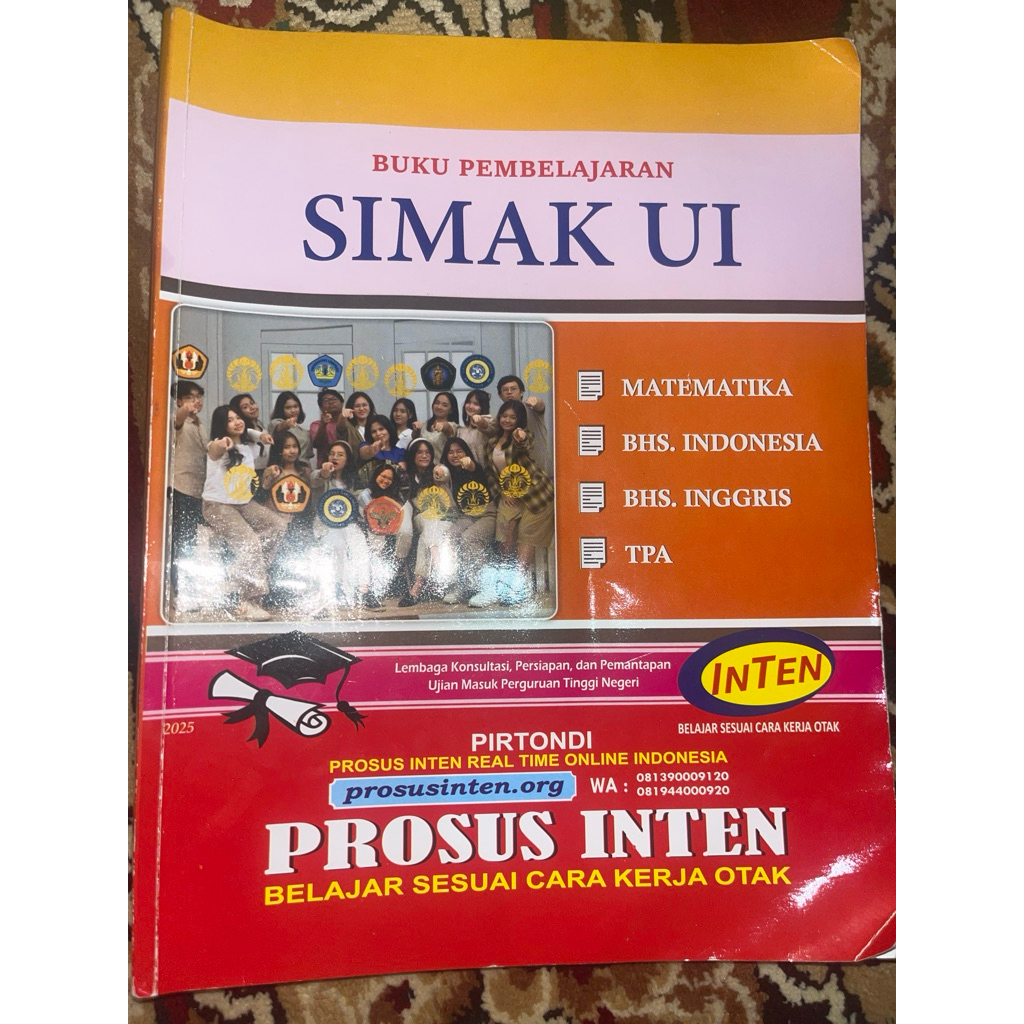 PRELOVED SIMAK UI INTEN