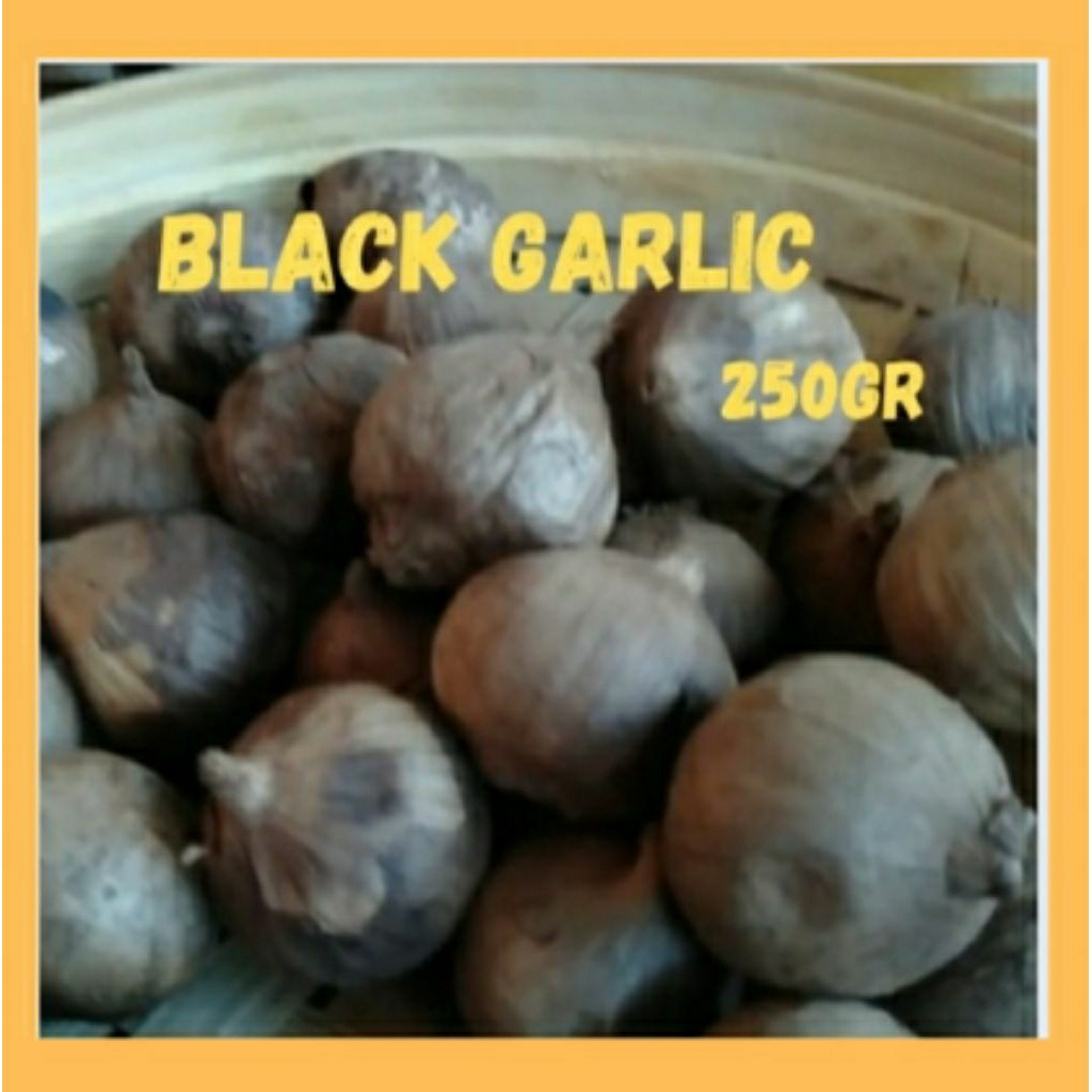 

Bawang Hitam Tunggal Lanang/Black Garlic 250gr