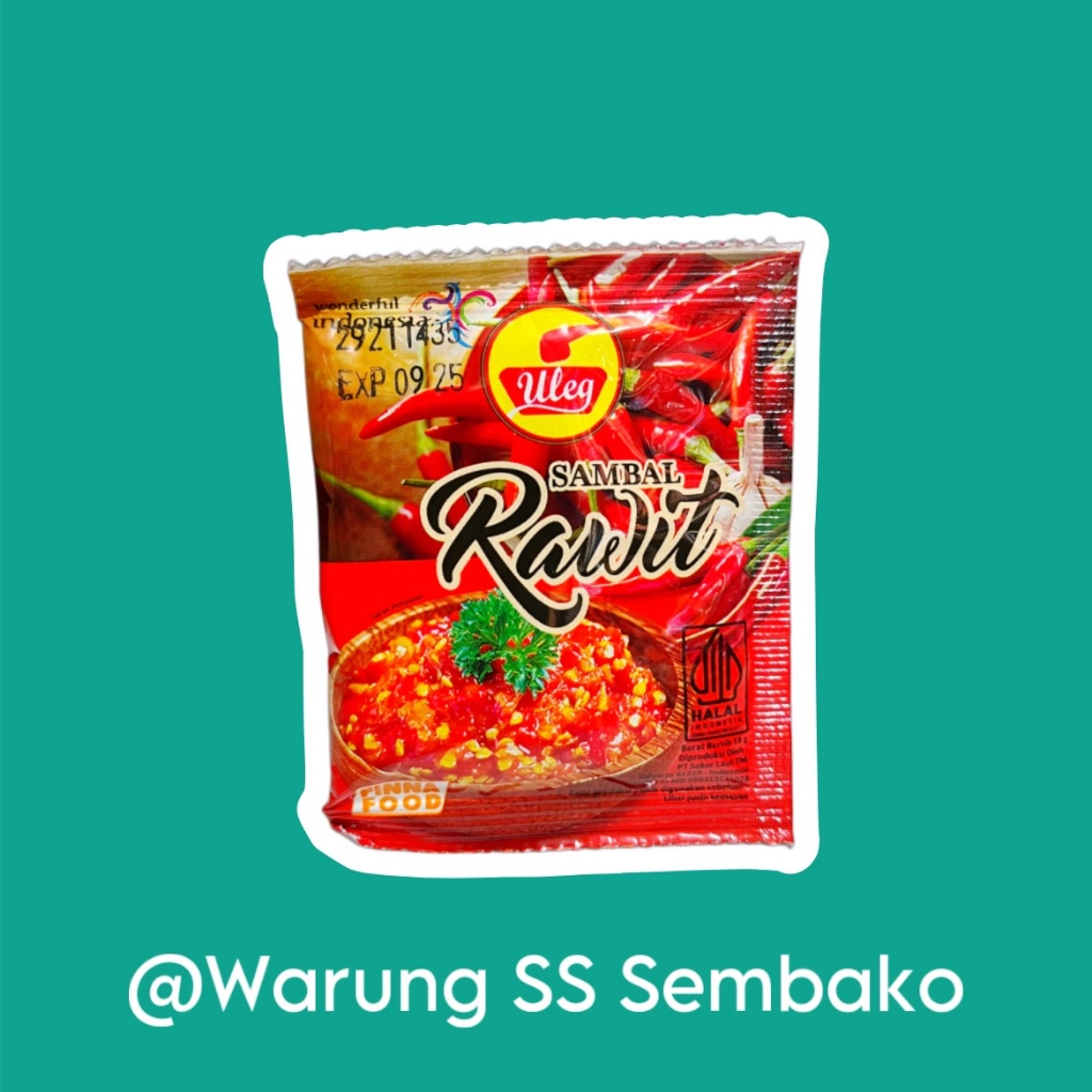 

Finna Sambel Rawit Uleg 1 sachet