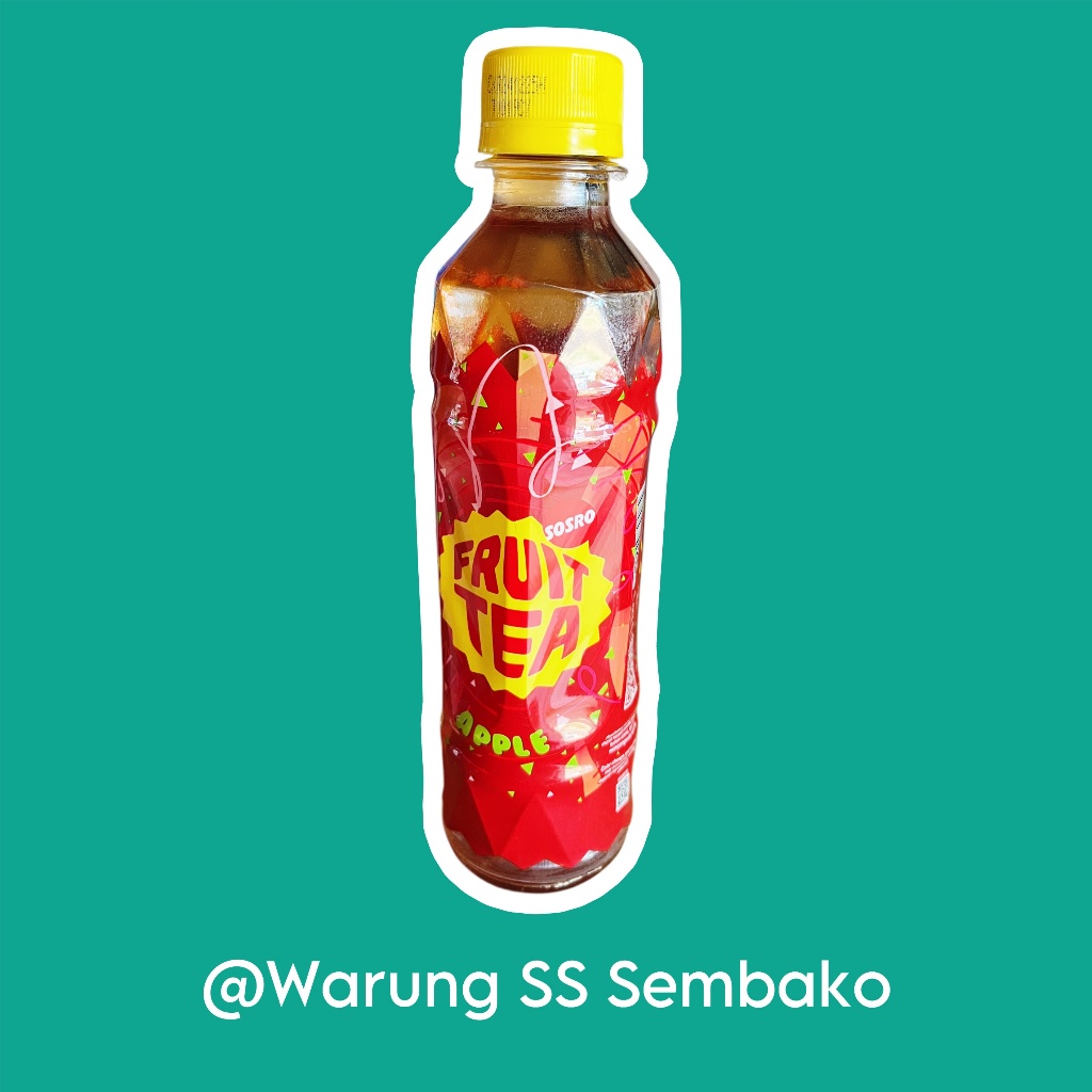 

Sosro Fruit Tea Rasa Apel botol 350 ml