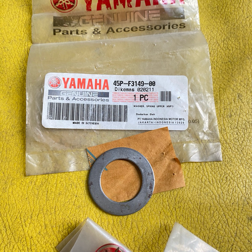 washer spring upper shockbreaker depan Yamaha Byson original YGP 45P-F3139-00