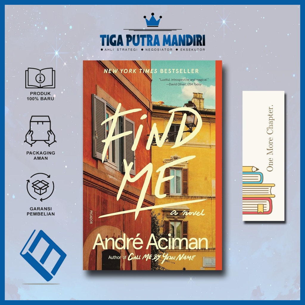 Jual Find Me by Andre Aciman (English)