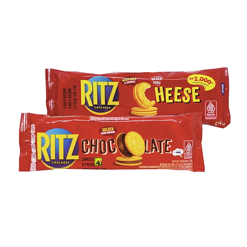 

[oddsolshop] pekanbaru/Ritz Cheese & Chocolate Crackers Cracker Keju & Cokelat 27GRAM Biskuit Snack