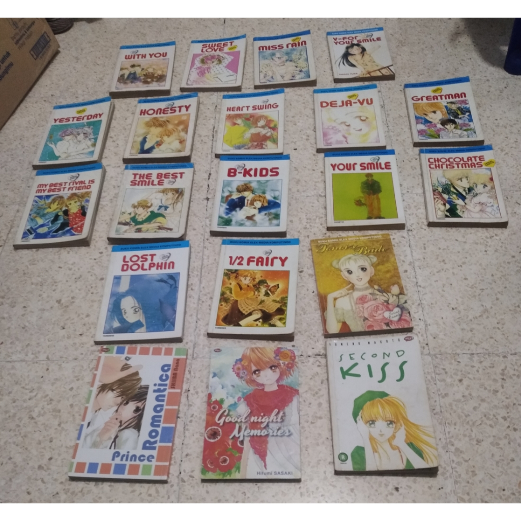 [inbox dulu ke saya] komik manga serial cantik. Judul cek di keterangan iklan. Lebih dari 1 judul bi