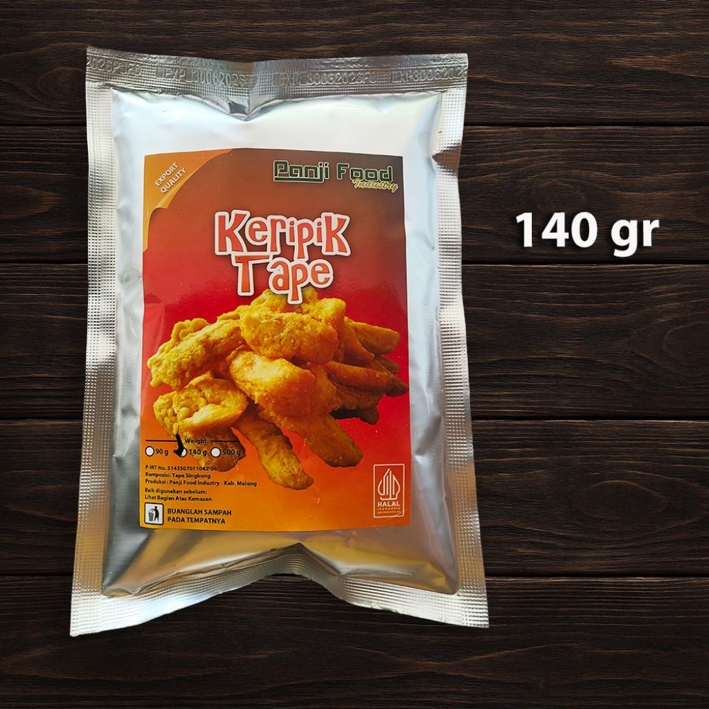 

Keripik Tape 140gr, Export Quality