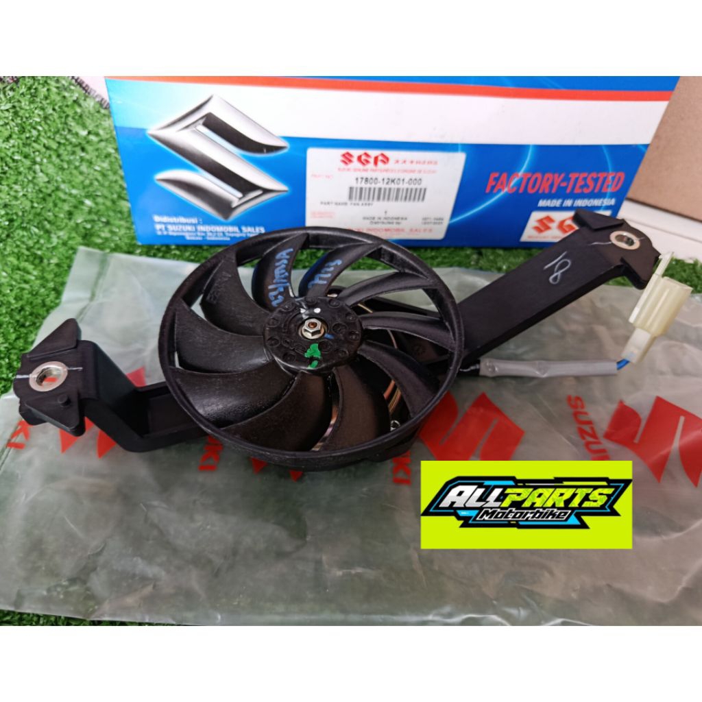KIPAS RADIATOR SUZUKI GSX 150 S, R / SATRIA FUFI INJEKSI PNP VIXION ORIGINAL SGP