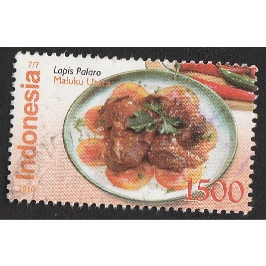 

A 12359 SATU BUAH PRANGKO INDONESIA TEMA MASAKAN LAPIS PALARO PROPINSI MALUKU UTARA DENGAN KONDISI SDAH ADA CAP