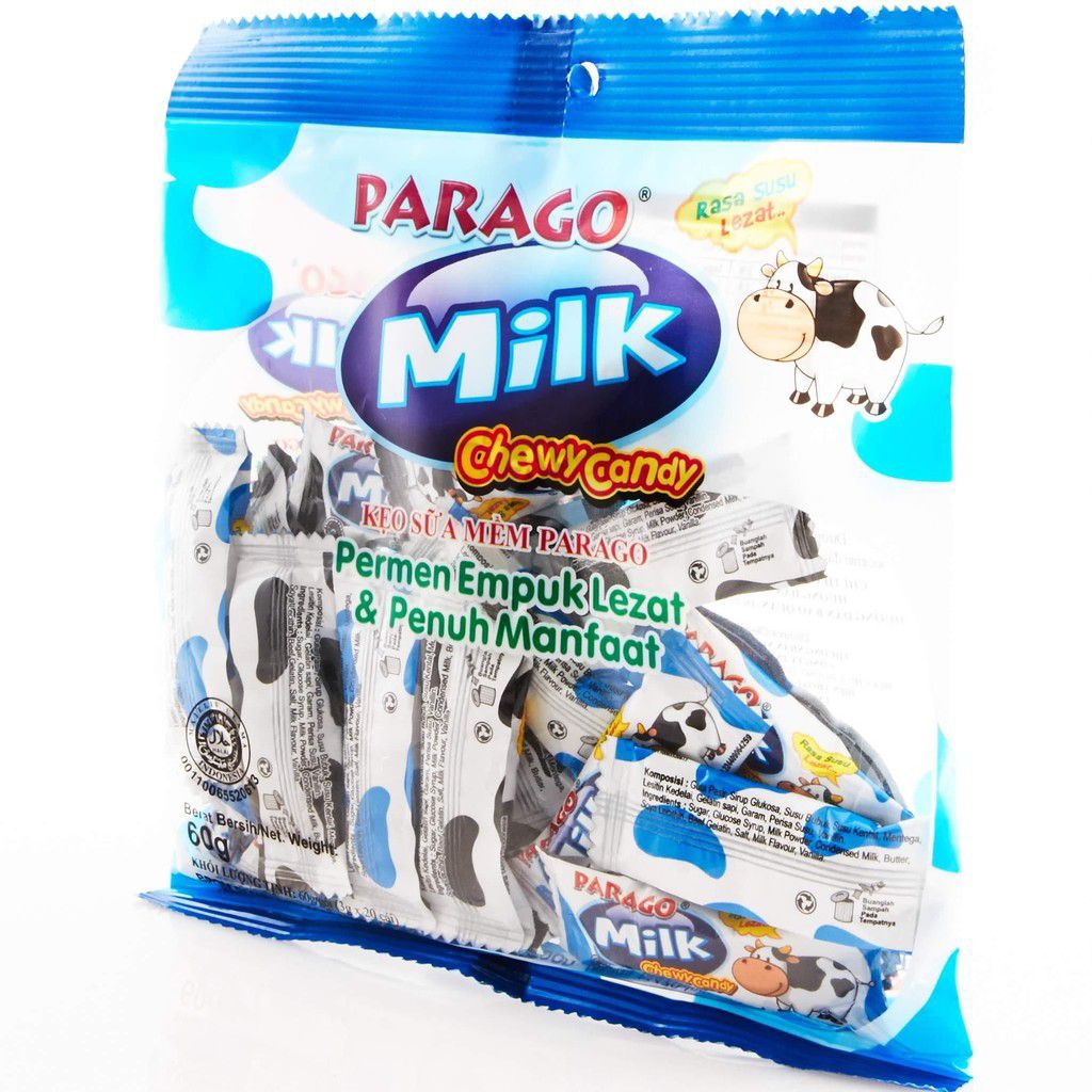

PARAGO Milk Chewy Candy Permen Lunak Susu 108 g