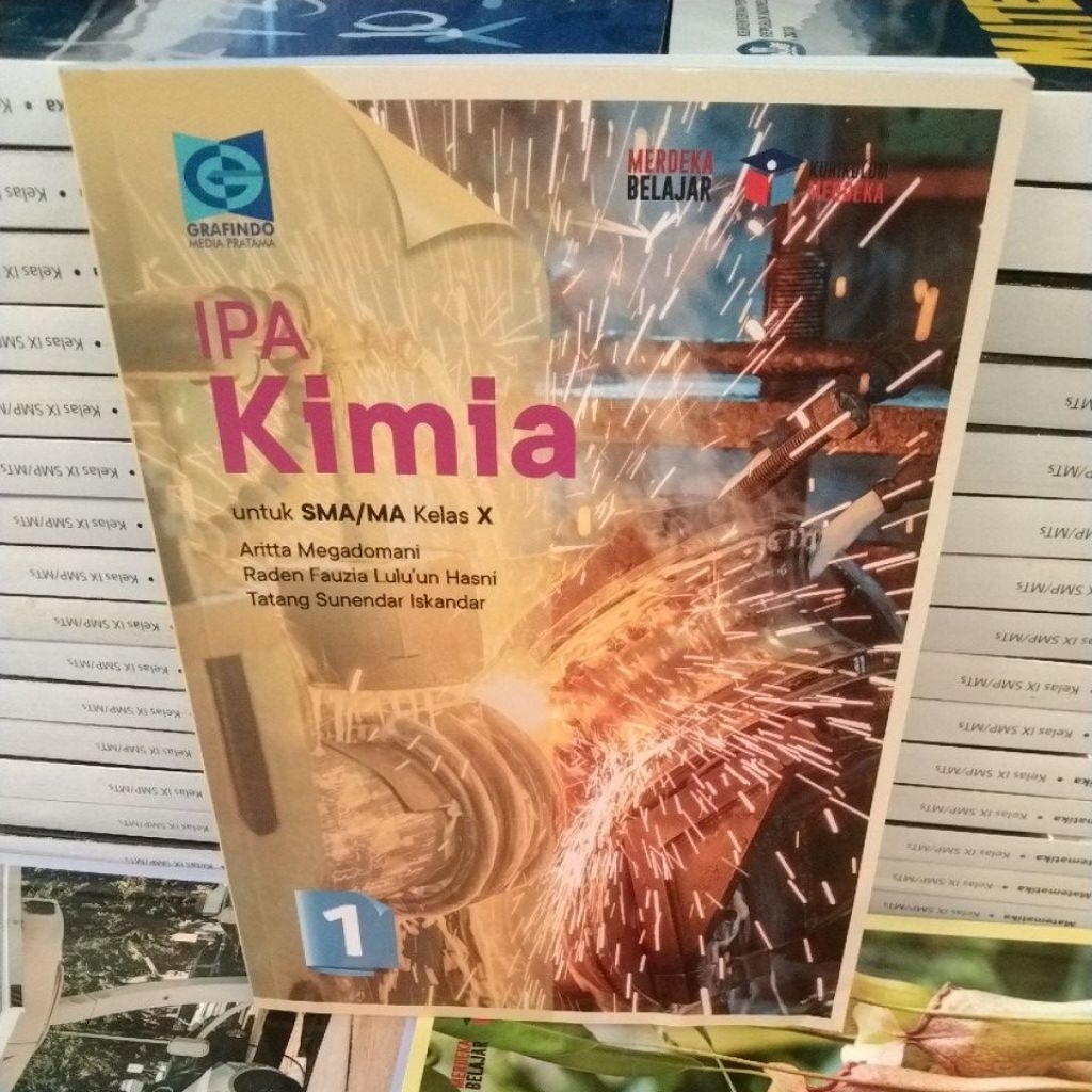 BUKU IPA KIMIA KELAS 1/10 KURIKULUM MERDEKA PENERBIT GRAFINDO