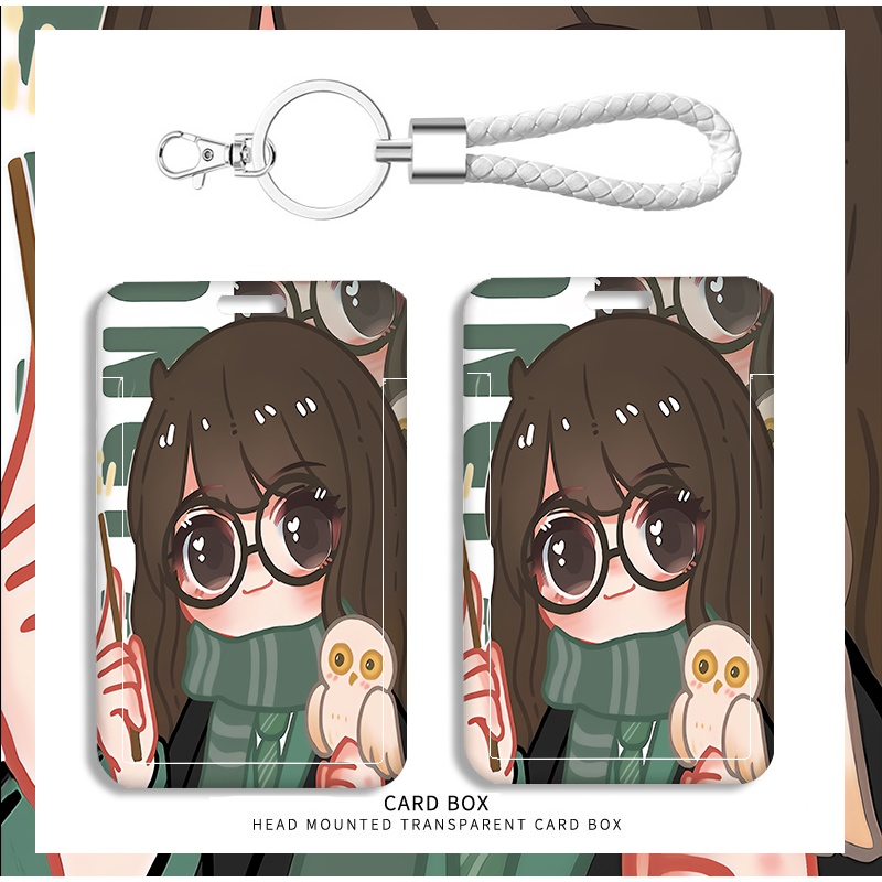 

Harry Potter cover Kardus KTP Motif karakter Anime, Tempat Kartu Photo Card & ID, Desain Kawaii Gaya Jepang untuk Fans Kollektor