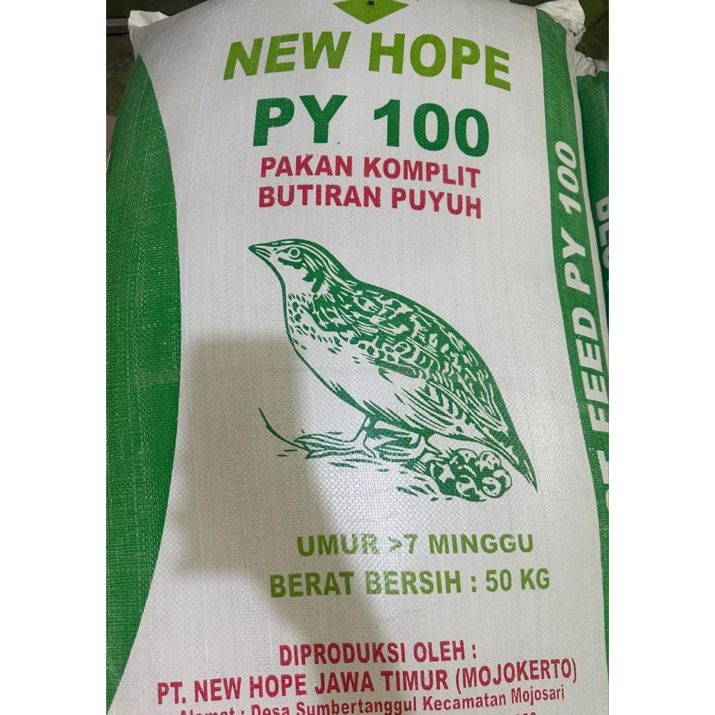 PY100 pakan puyuh 5 kg