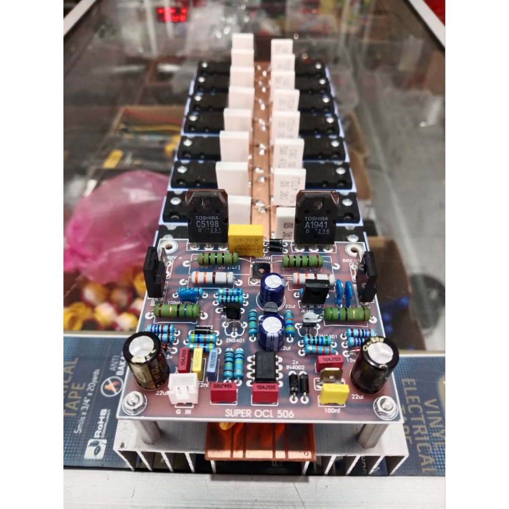 Kit Power Socl 506 Tef Fiber 8 Set Final