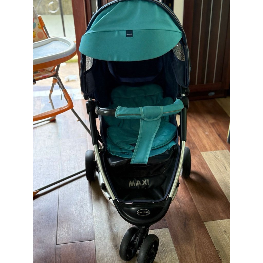 PRELOVED STROLLER BABYELLE MAXI - stroller bayi preloved murah