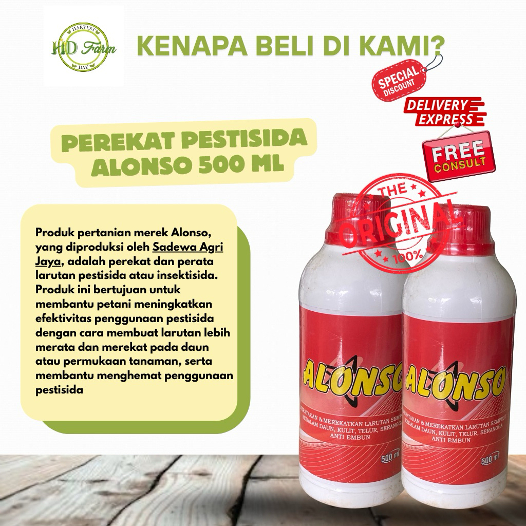 Alonso 500 ml – Perekat & Perata Larutan Pestisida