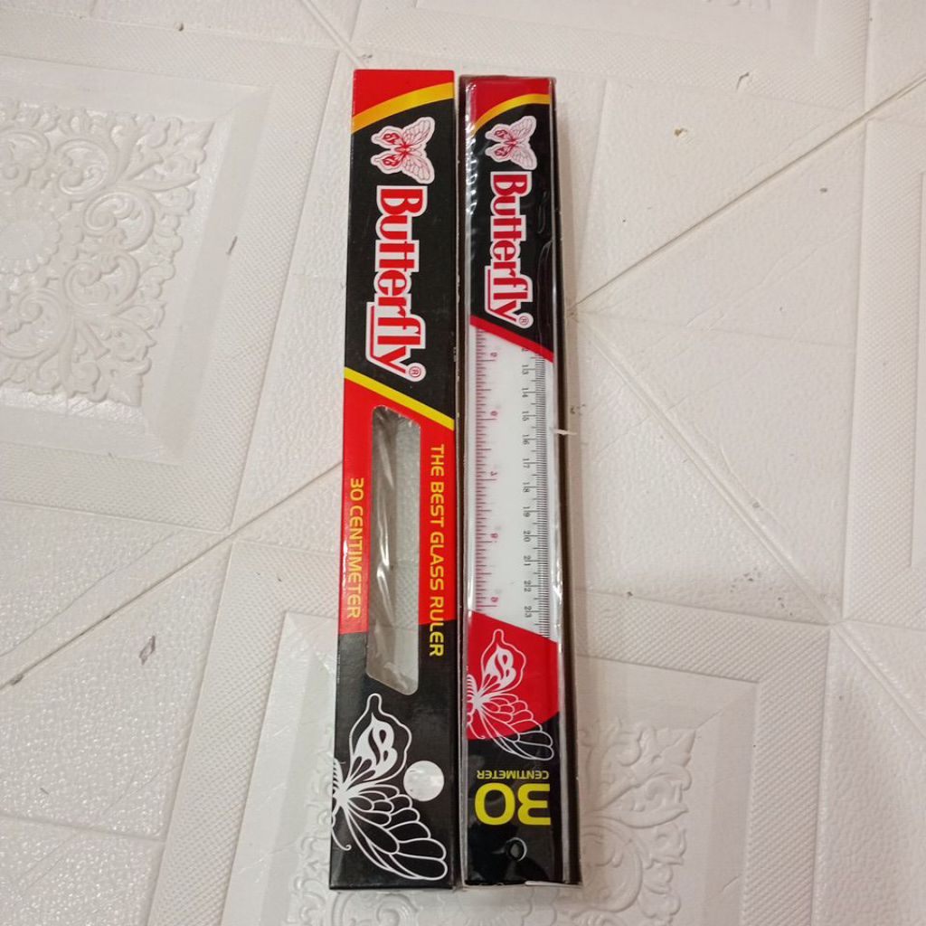 

penggaris butterfly 30cm