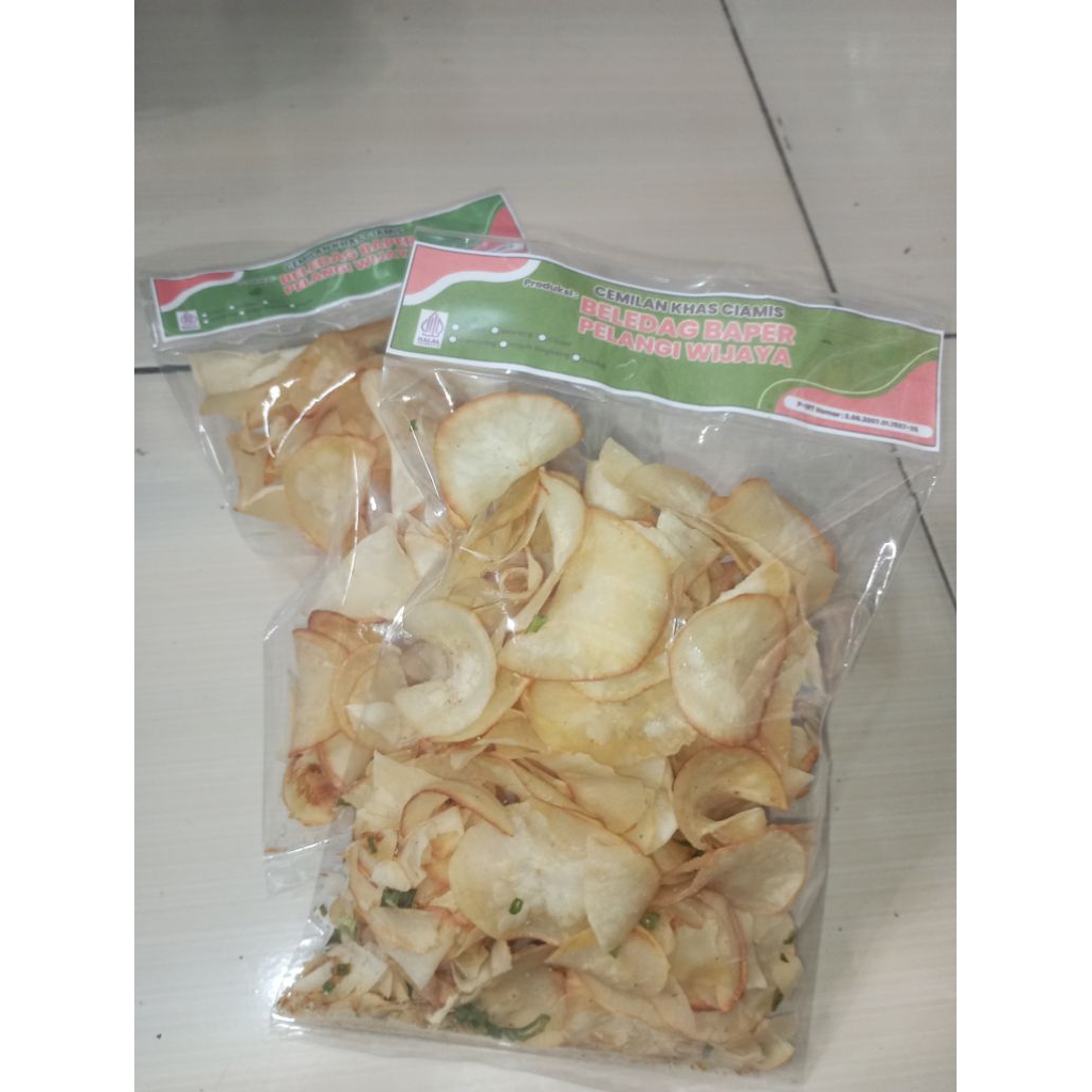 

Keripik Singkong kemasan oleh-oleh