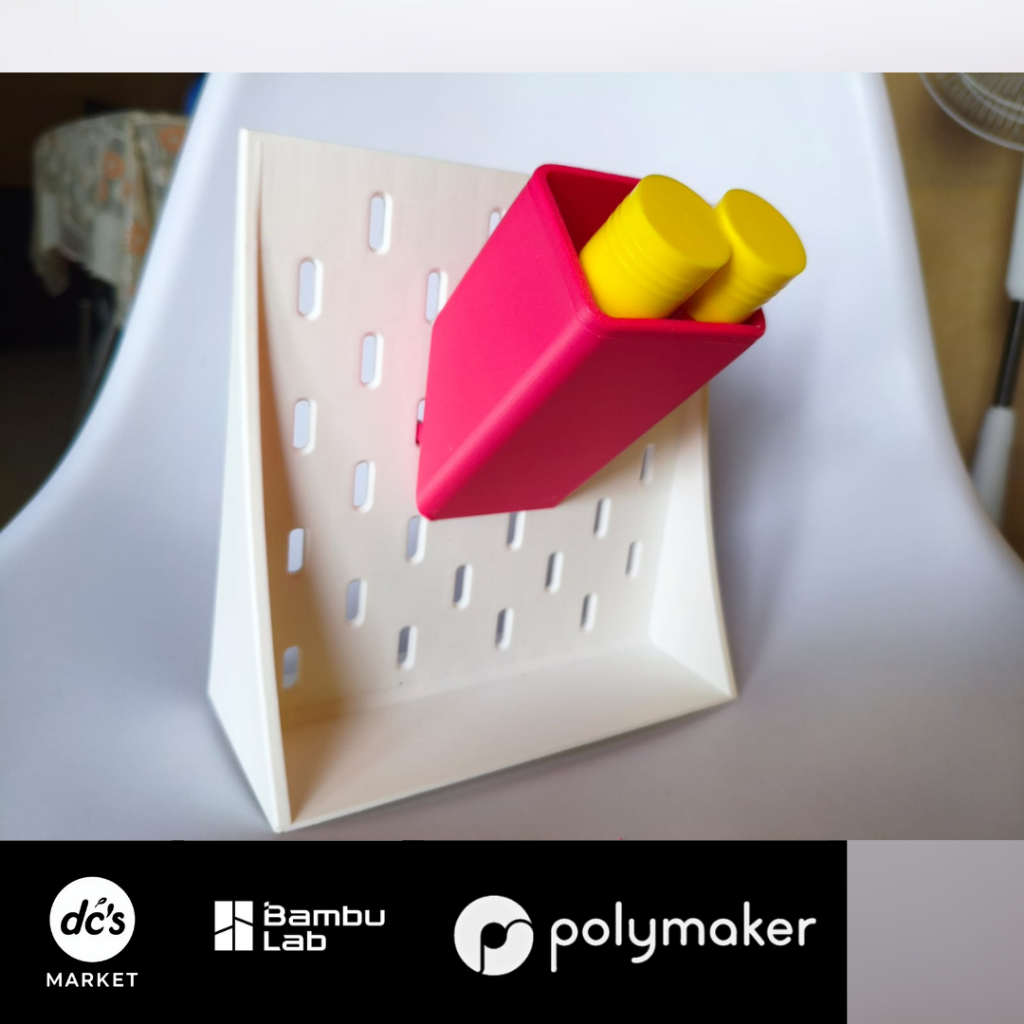 

Skadis Pencil Box | 3D Print Skadis | Polymaker