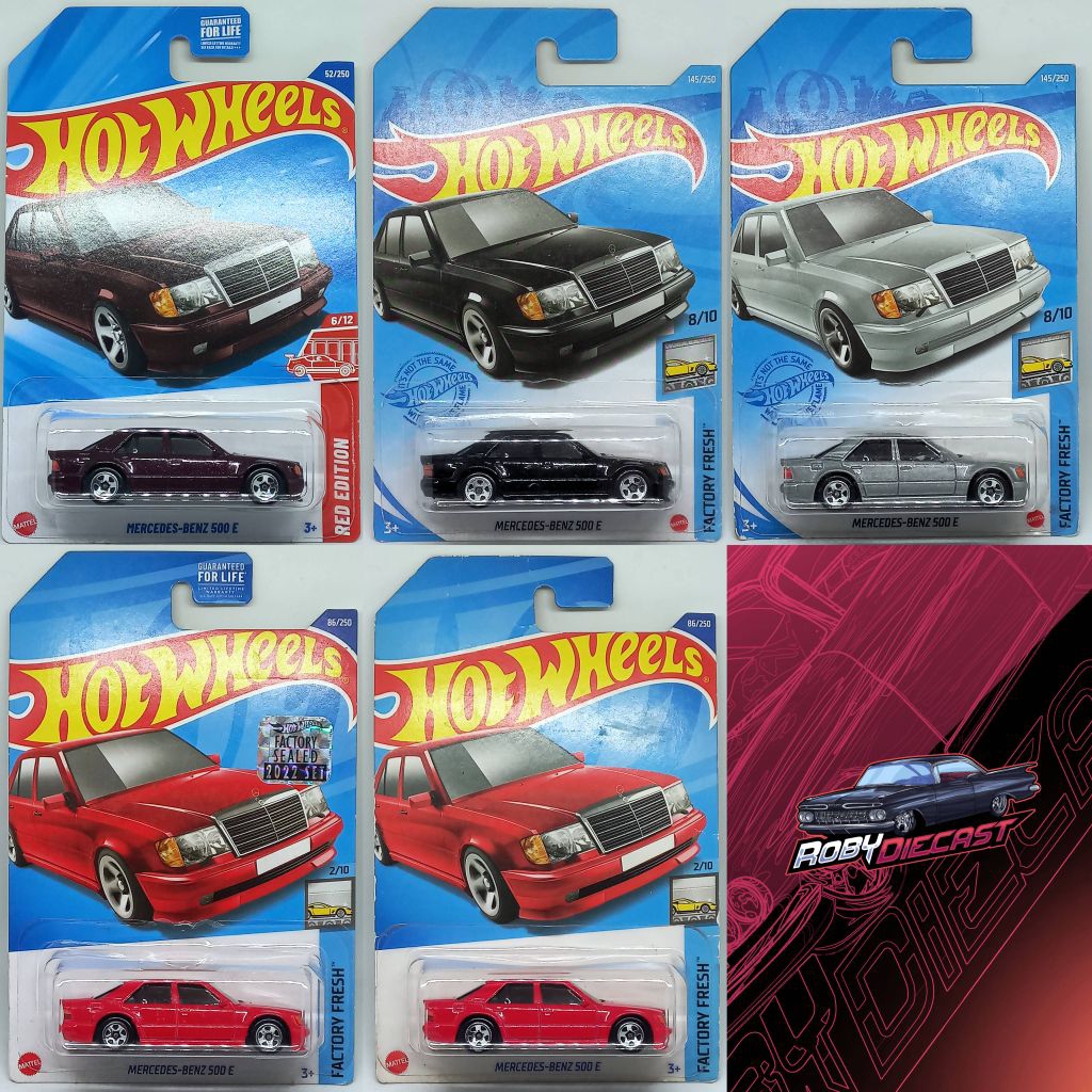 Hot Wheels Mercedes-Benz 500 E