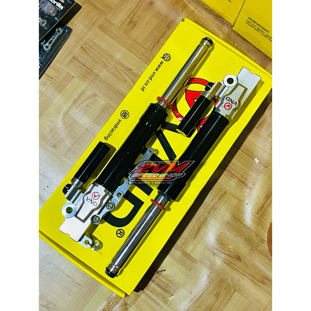 Shock Depan VND AK111 Beat Scoopy Genio Vario Black Crome