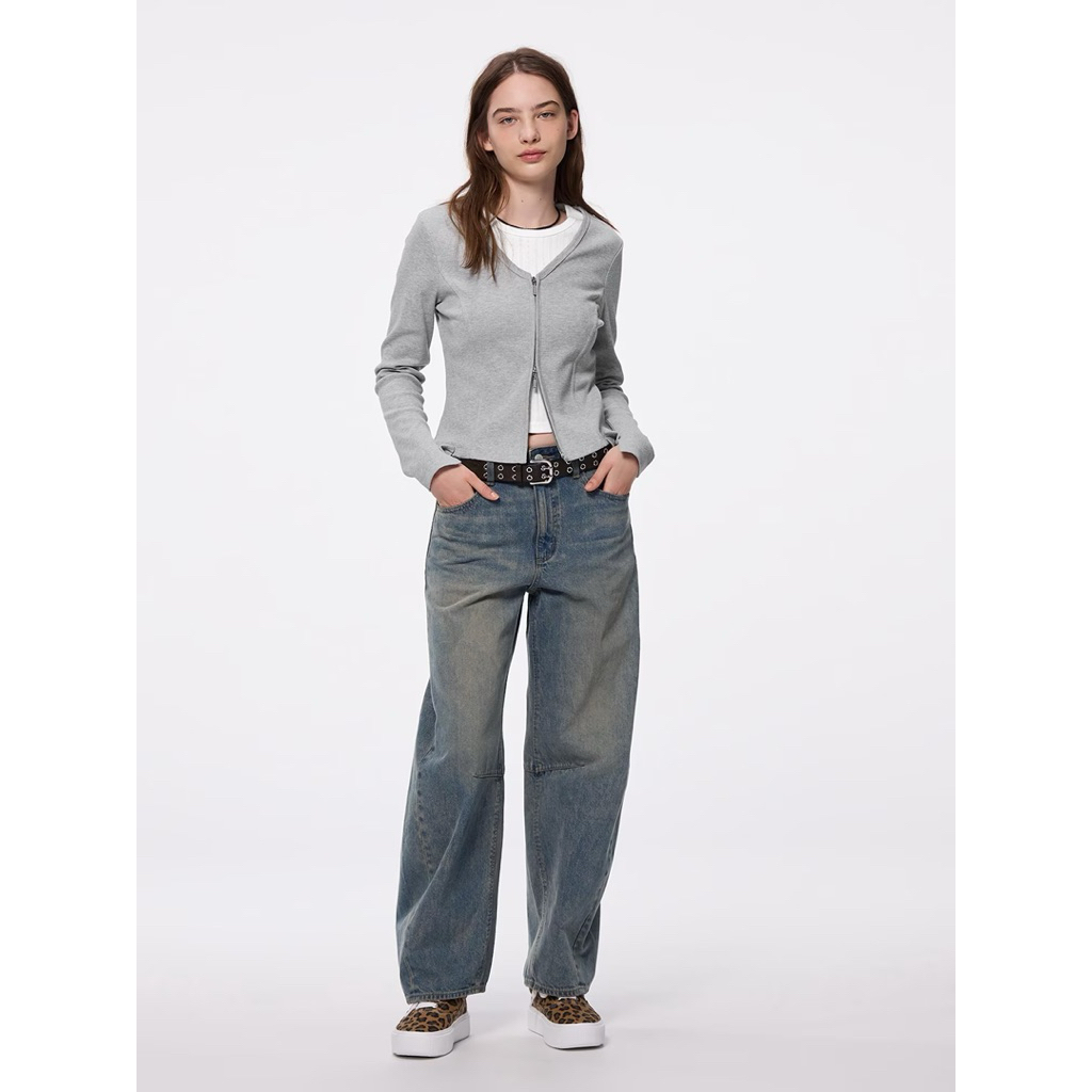 Preloved Barrel Leg Jeans - GU J*P*N