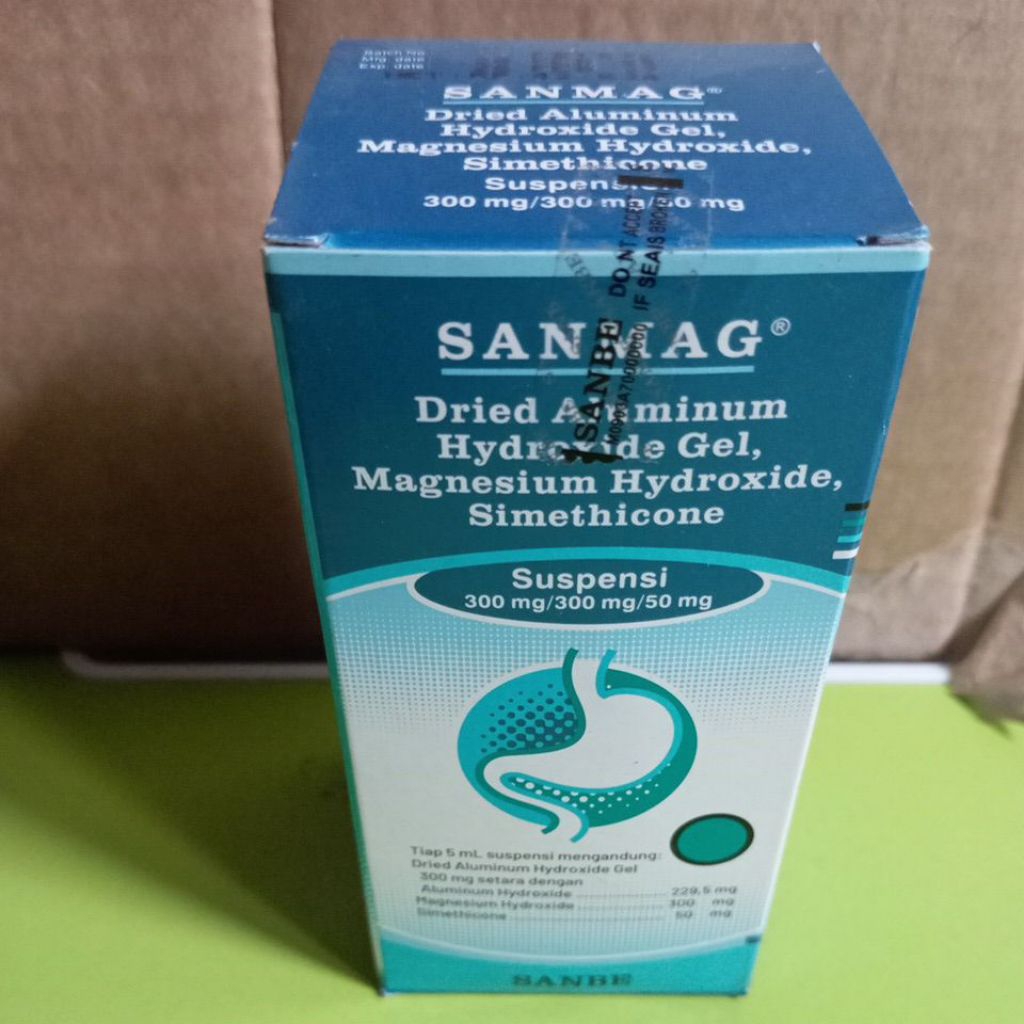 

sanmag Syrup 120 ml kemasan rusak