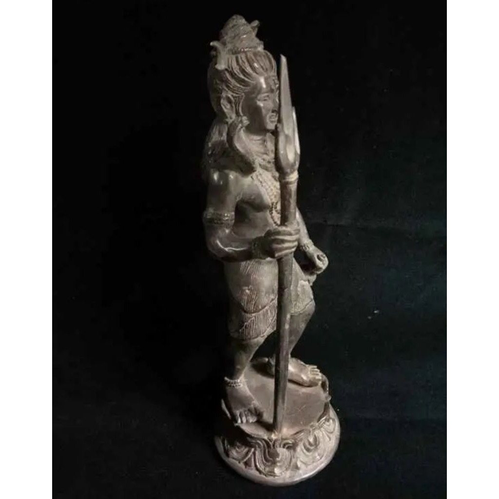 patung dewa siwa bahan kuningan