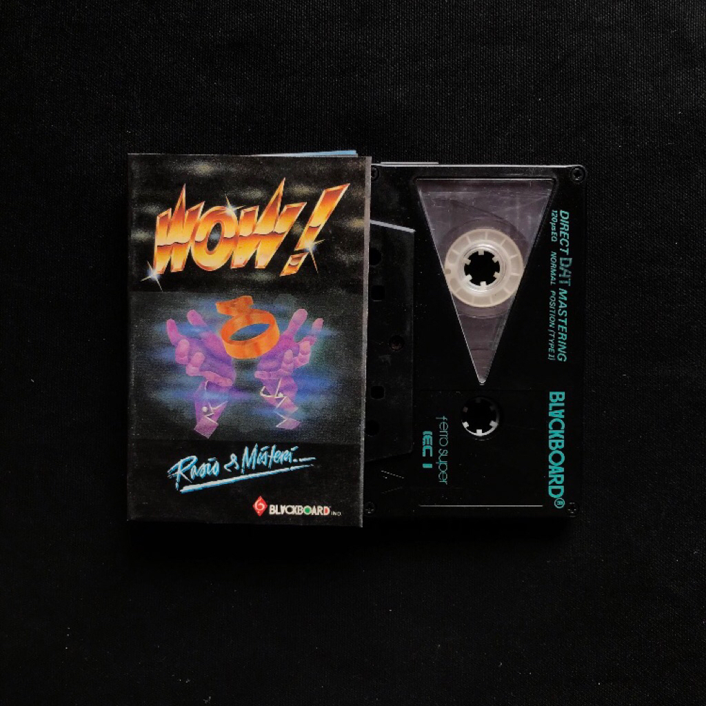 Kaset wow - rasio & misteri, fariz rm, iwan majid