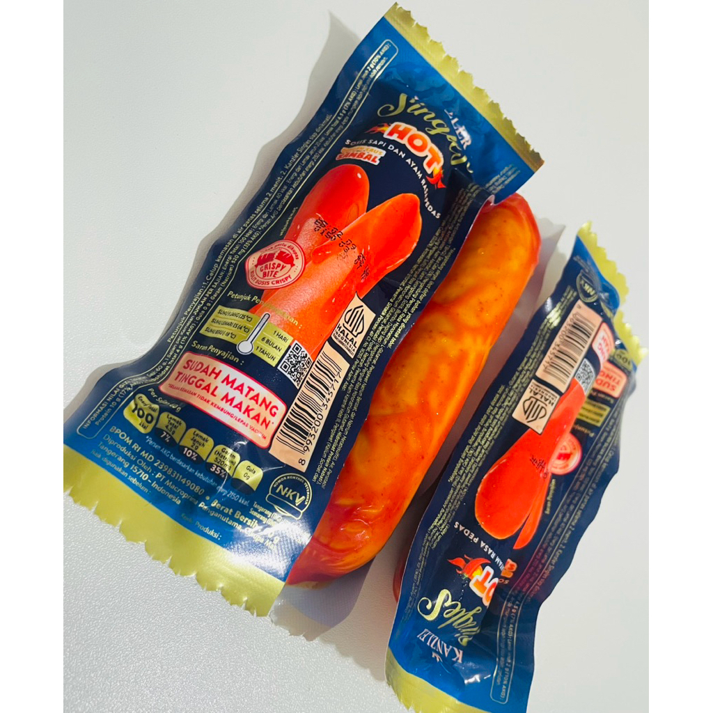 

KANZLER SINGLES HOT 65GR PEDAS SOSIS SIAP MAKAN ORIGINAL TERMURAN SURABAYA